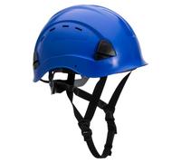 Portwest PS73 Casque Alpiniste Height Endurance Léger et Robuste Coque ABS | Bleu roi, Taille unique, EN 12492, EN 397, Coupe Réglable, Molette Crantée, Durable, Ventilé, Jugulaire, Secours