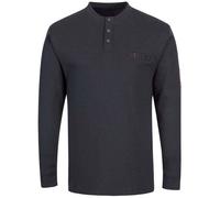 Portwest - Pull De Travail Fr Henley Antistatique Résistant à La Flamme Bleu Marine M