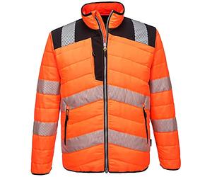Portwest PW3 Hi-Vis Baffle, Couleur: Orange/Noir, Taille: 5XL, PW371OBR5XL