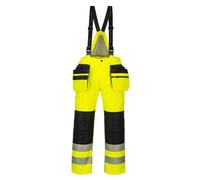 Portwest PW3 Pantalon d'hiver haute visibilité Jaune/noir Taille L