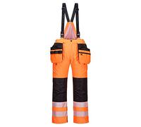 Portwest PW3 Pantalon d'hiver haute visibilité Orange/noir Taille 4XL