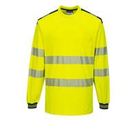Portwest PW3 T-Shirt Coton Haute Visibilité Anti-Transpiration Respirant T185