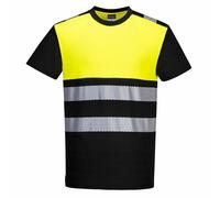 Portwest PW311 PW3 T-Shirt Hi-Vis Classe 1 Durable Confort Respirant Léger