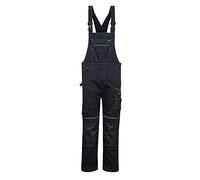 Portwest PW346 Cotte à bretelles PW3 Work Noir, XXXL