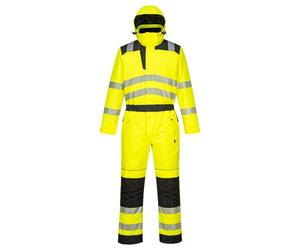 Portwest PW352 Combinaison d'hiver PW3 haute visibilité Jaune/Noir - Taille M - Standard