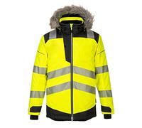 Portwest PW369 PW3 Parka d'hiver isolée haute visibilité Jaune/noir