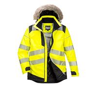 Portwest PW369YBRM Veste parka, jaune/noir, taille M, jaune/noir, M