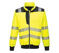 Portwest PW370 PW3 Hi-Vis Sweatshirt (Yellow/Black, XX-Large)