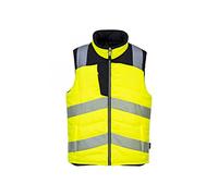 Portwest PW374 Bodywarmer Réversible Haute visibilité PW3 Polycoton Zippé