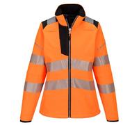 Portwest PW381 Softshell PW3 haute visibilité pour femmes Orange/Noir - Taille L
