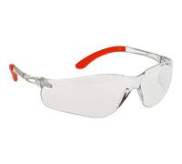 Portwest PW38C Lunette Pan View Lentille Incurvée Monobloc Pont Nasal Moulé