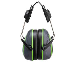 Portwest PW75 Casque anti-bruit HV Extreme Gris /Vert