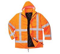 Portwest R460 Parka RWS Imperméable à L'eau Cordon de Serrage Réfléchissant