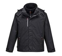 Portwest Radial 3in1 Jacket, Color: Black, Size: 2XL Reg