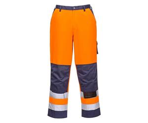 Portwest Roubaix Hi-Vis Trousers, colorOrNa Talla XL TX51ONRXL