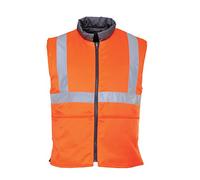 Portwest RT44 Gilet de froid Réversible RIS Lavable en Machine Anti-Taches