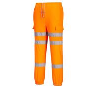 Portwest RT48 Pantalon Jogging Haute Visibilité Orange - Taille XL