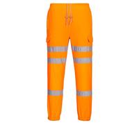 Portwest Pantalon de jogging RT48ORRXL Haute visibilité Orange Taille XL