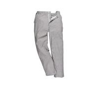 Portwest Pantalon de chef Homme S068htrl Blanc Harrow L EU