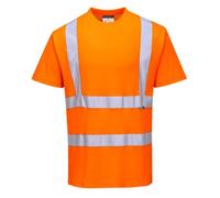 Portwest S170 T-shirt Hi-vis MC coton comfort Orange - Taille XS