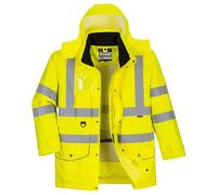 Portwest S427 Parka Hi-Vis 7-en-1 Jaune - Taille XXS