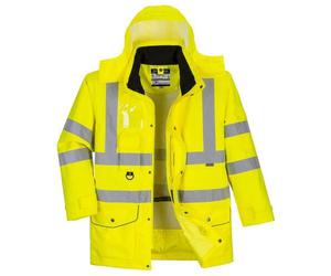 Portwest S427 Parka Hi-Vis 7-en-1 Jaune - Taille XXS