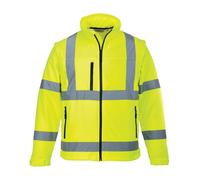 Portwest S428 Blouson HiVis Softshell (3 couches) Jaune - Taille L