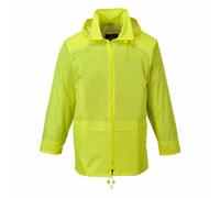 Portwest S440 Classique Pluie Veste Durable Étanche Aéré Capuche Travail Usure