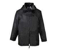 Portwest S440 Veste de pluie Classic Noir - Taille 4XL