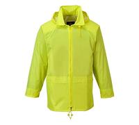 Portwest S440 Veste de Pluie Classique Imperméable Légère pour Hommes Jaune, S