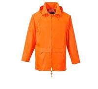 Portwest S440 Veste de Pluie Classique Imperméable Légère pour Hommes Orange, XL