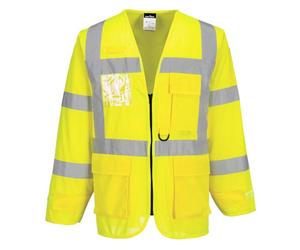 Portwest S475 Veste Executive Hi-Vis Jaune - Taille XS