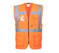 Portwest S476 Gilet Hi-Vis Executive - Berlin Orange - Taille S