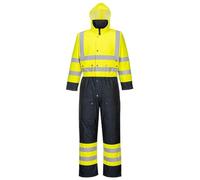 Portwest S485 Combinaison Contrast Matelassée Panneaux Contrastant Zippé