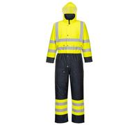 Portwest S485 Combinaison Contrast Matelassée Panneaux Contrastant Zippé