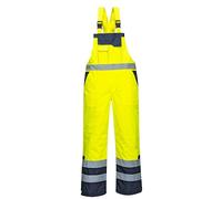 Portwest S489 Cotte bicolore matelassée Jaune - Taille XXXL