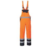 Portwest Cotte bicolore matelassée S489ORRM Orange Taille M