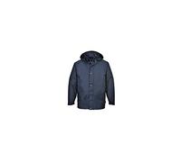Portwest S530 Parka Respirant Arbroath doublé polaire Marine, M