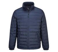 Portwest S543 Parka Homme Aspen Baffle Poche Zippée Sécurisée Coupe Confort