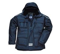 Portwest S563N Parka RS Multipoches Doublure Polaire Poche sur Manche Hiver