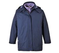 Portwest S571 Parka Elgin 3-en-1 pour Femmes Marine - Taille XS