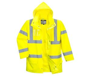 Portwest S765 Parka Hi-Vis Essential 5 en 1 Jaune, XXXL