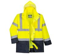 Portwest S768 Parka Bicolore Executive 5-en-1 Oxford 300D Résistant à L'eau