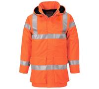 Portwest Veste de pluie hi-vis multi lite Bizflame, Couleur: Jaune, Taille: L, S774YERL