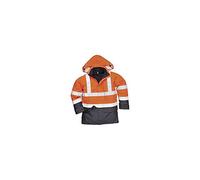 Portwest S779 Parka HV Bizflame Rain Risques Zip à Double Curseur Respirant