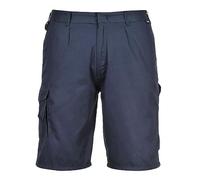Portwest S790 Shorts de Travail de Combat Confort Haute Performance pour Hommes Marine, M