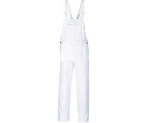 Portwest S810 Cotte à bretelles Peintre Blanc - Taille XS