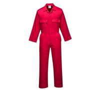 Portwest Combinaison de travail S999 Euro Workwear Homme en polycoton rouge XL