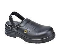 PORTWEST Sabot de sécurité ventilé ESD SB AE Noir 48 - Chaussures et bottes de sécurité