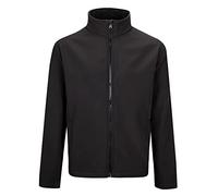 Portwest Softshell homme Print & Promo (2 couches), Couleur: Noir, Taille: S, TK20BKRS